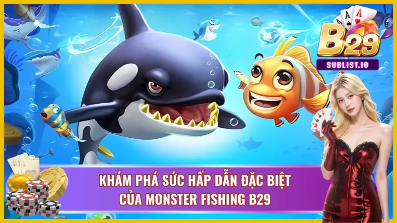 Trải nghiệm đại dương bất tận với Monster Fishing B29